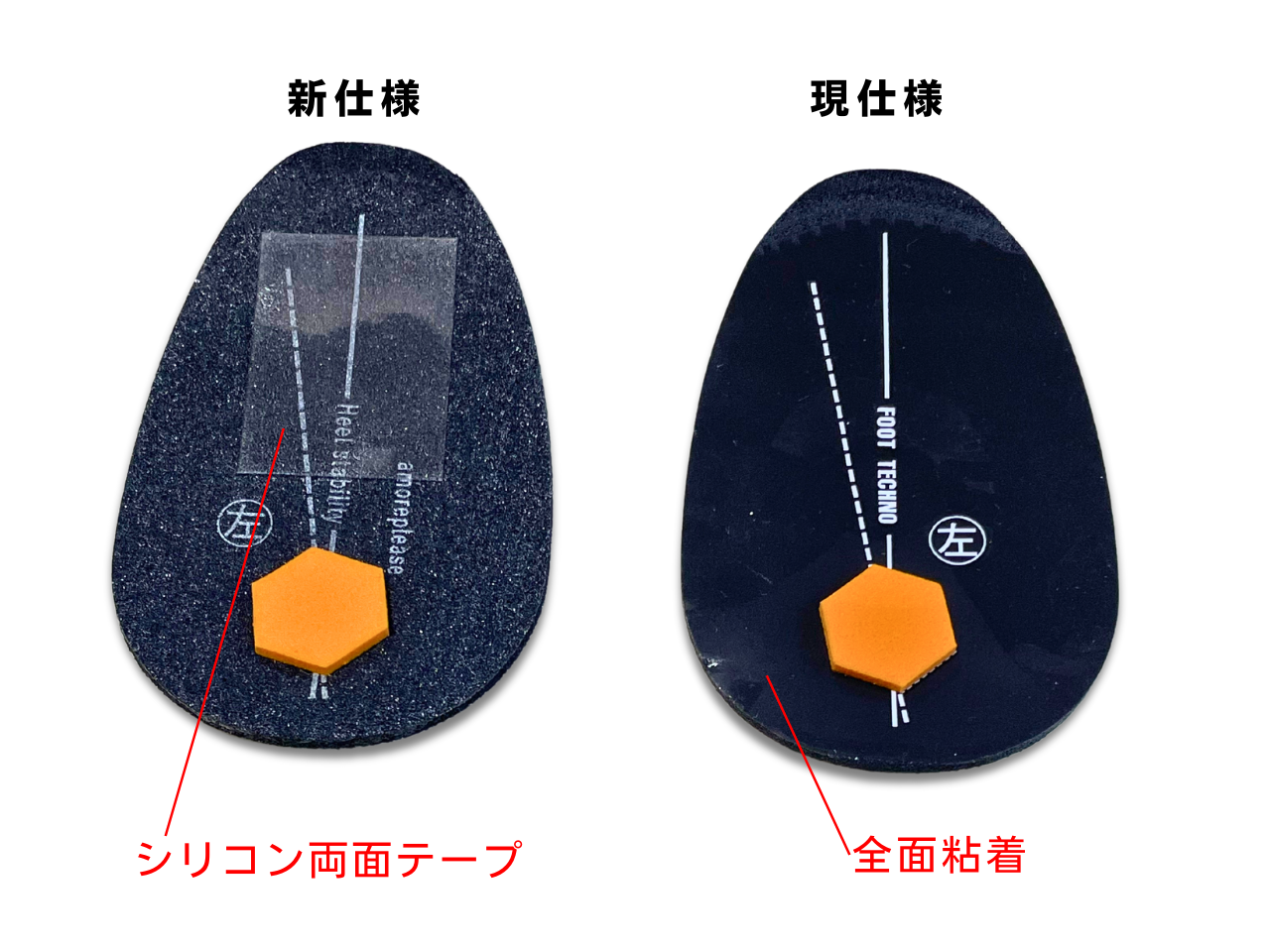 六点のインソール ヘキサ・フィット新仕様